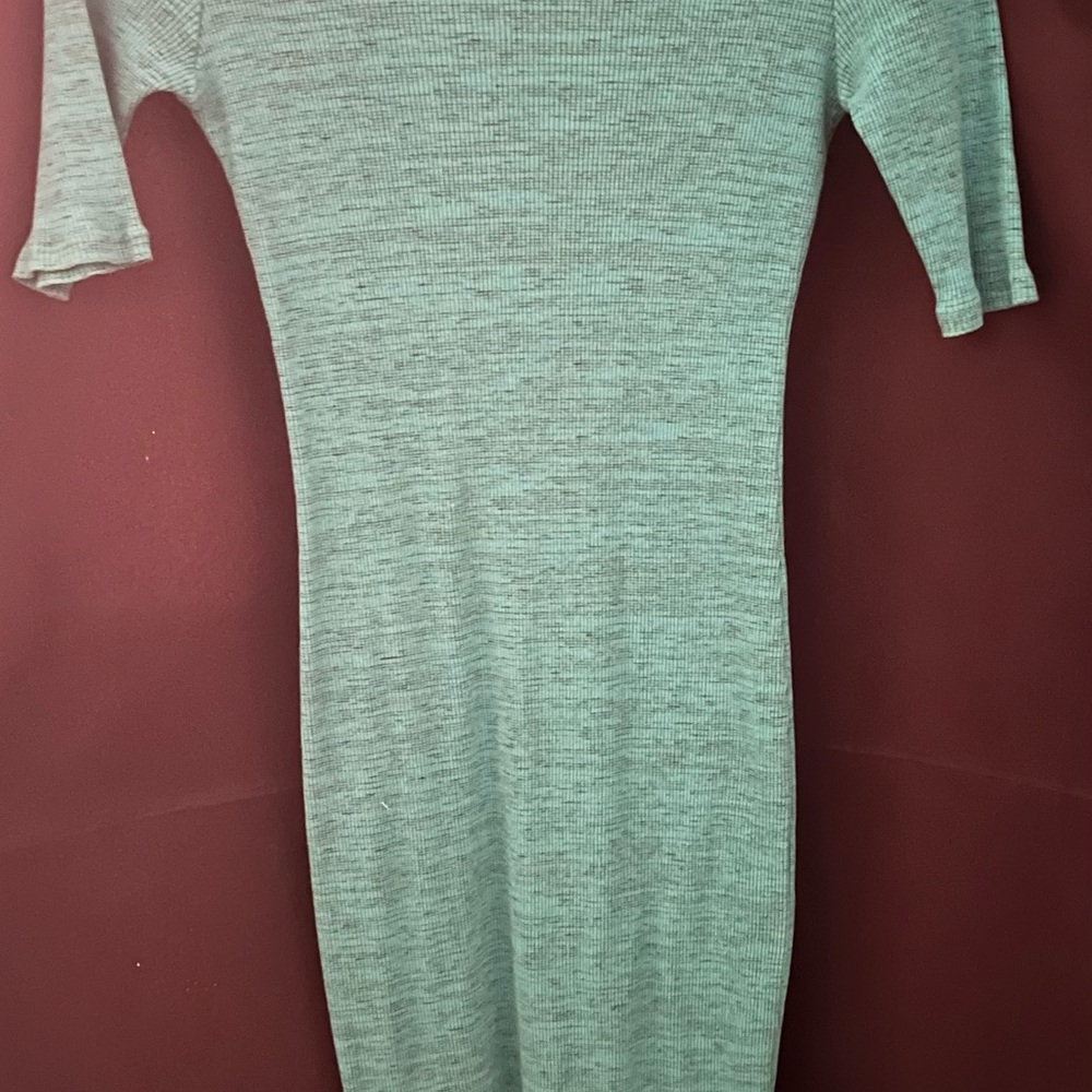 LuLaRoe Teal Long Sleeve Dress